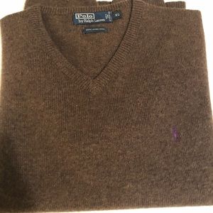 Brown Polo Sweater